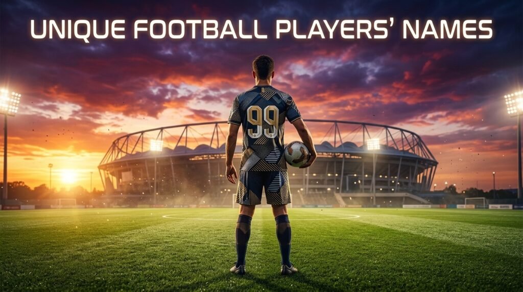 Unique football players' names