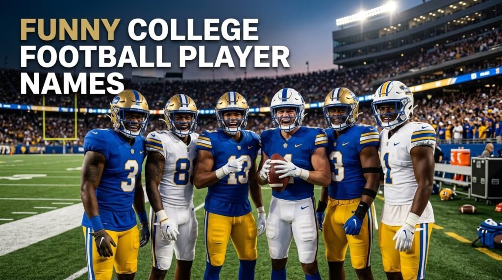 Funny College Football Player Names