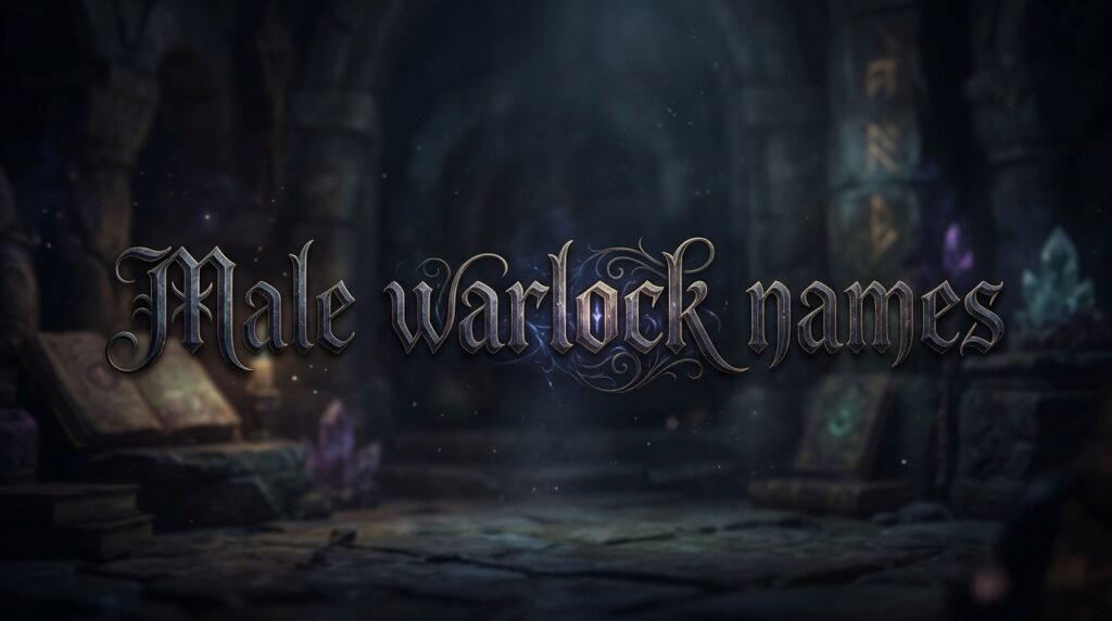 Male warlock names