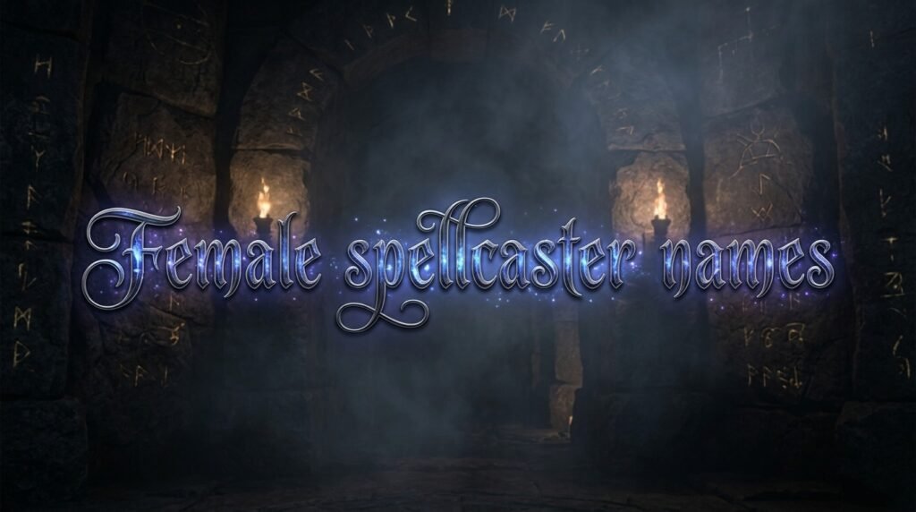 Female spellcaster names