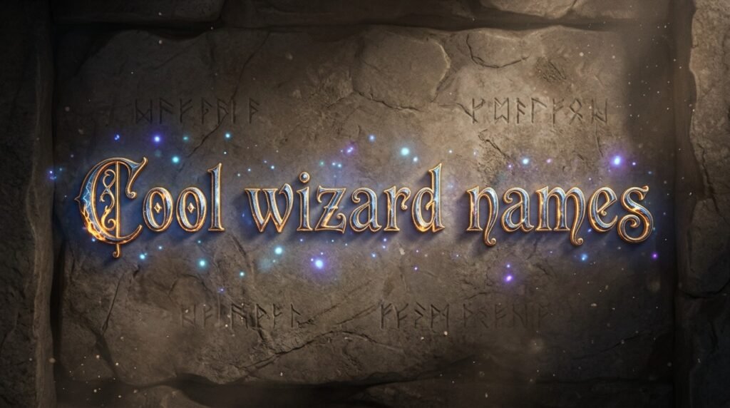 Cool wizard names