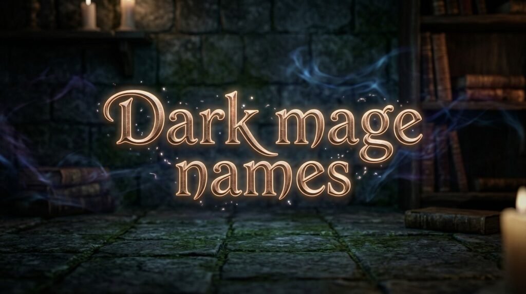 Dark mage names
