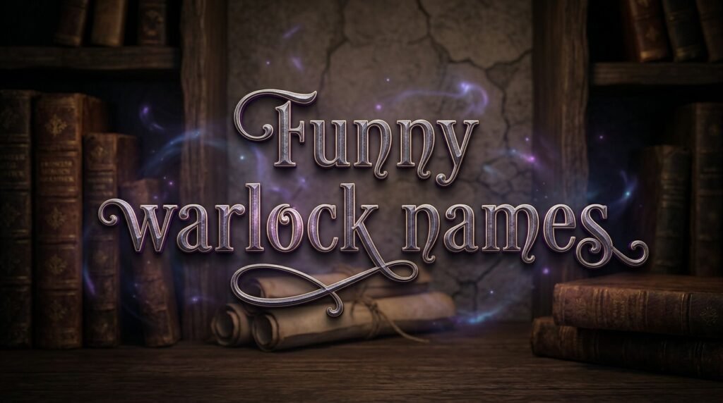 Funny warlock names
