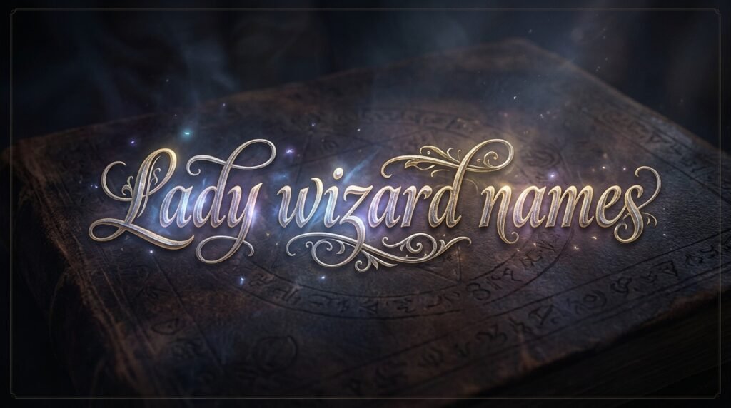 Lady wizard names