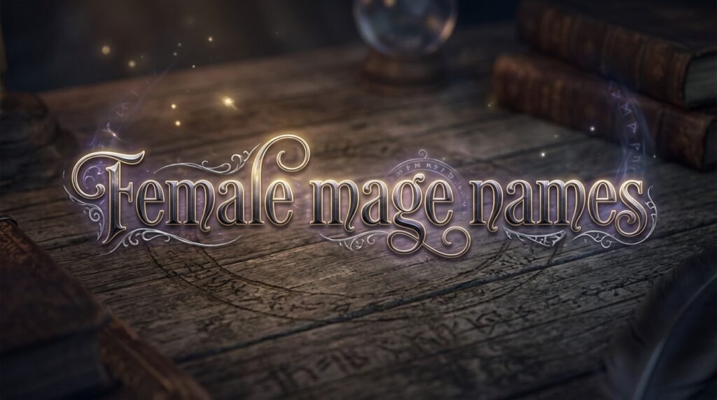 Female mage names