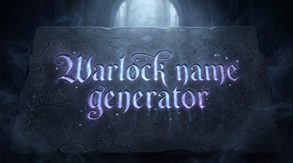 Warlock name generator