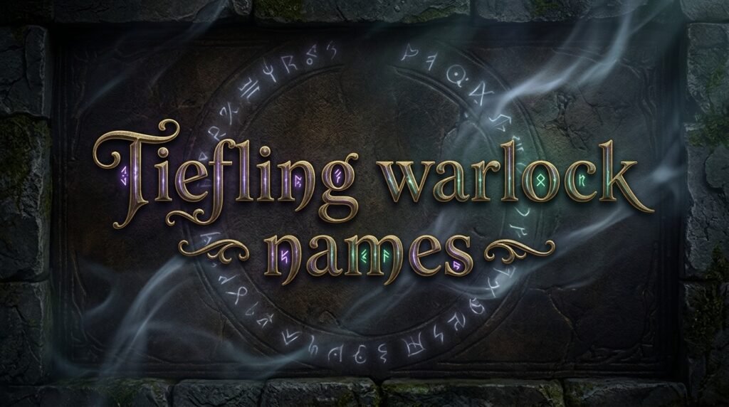 Tiefling warlock names