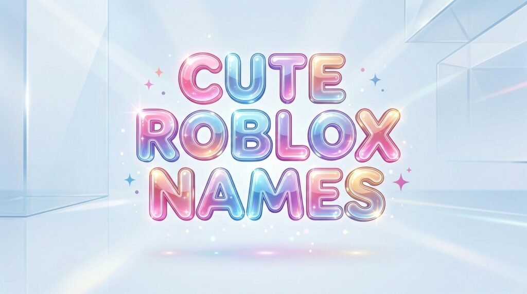 Cute Roblox names
