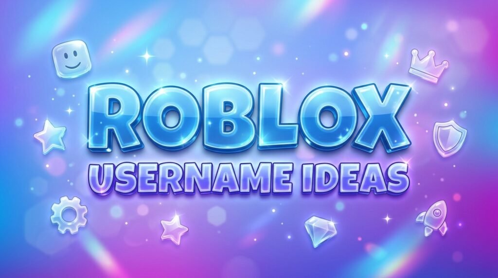 Roblox username ideas