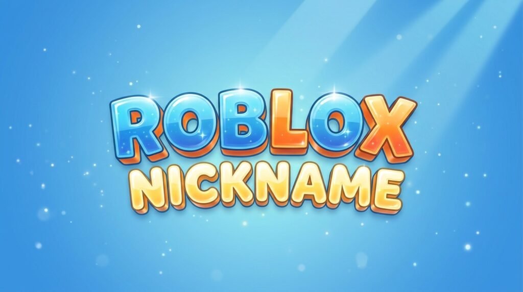 Roblox nickname