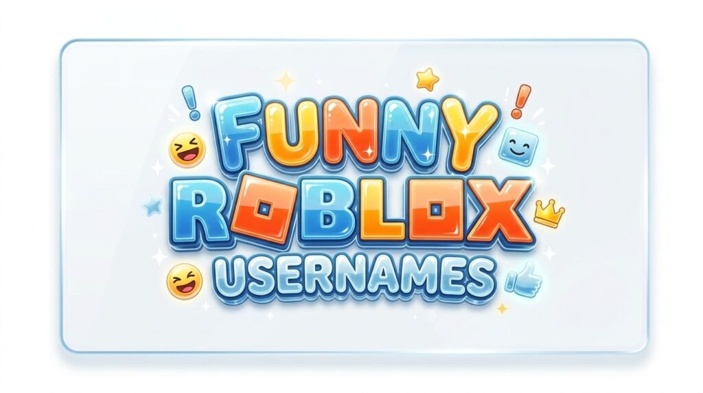 Funny Roblox usernames