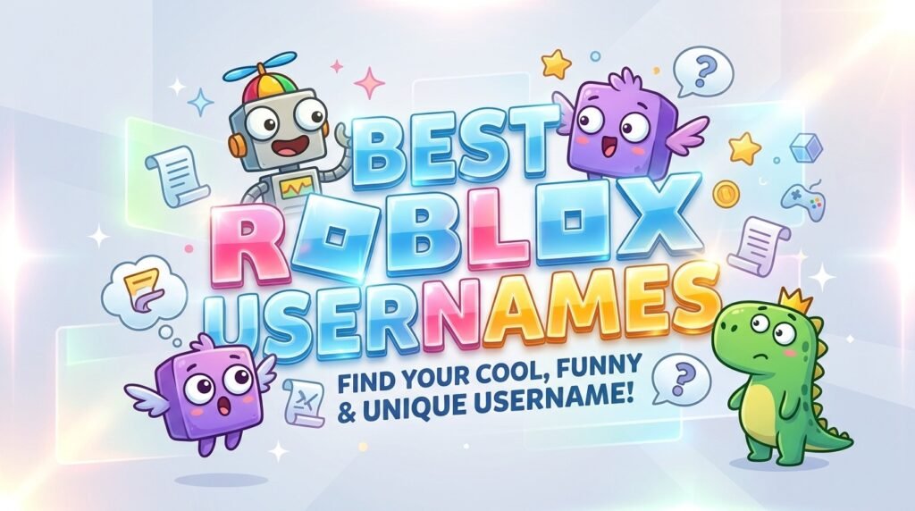 Best Roblox usernames