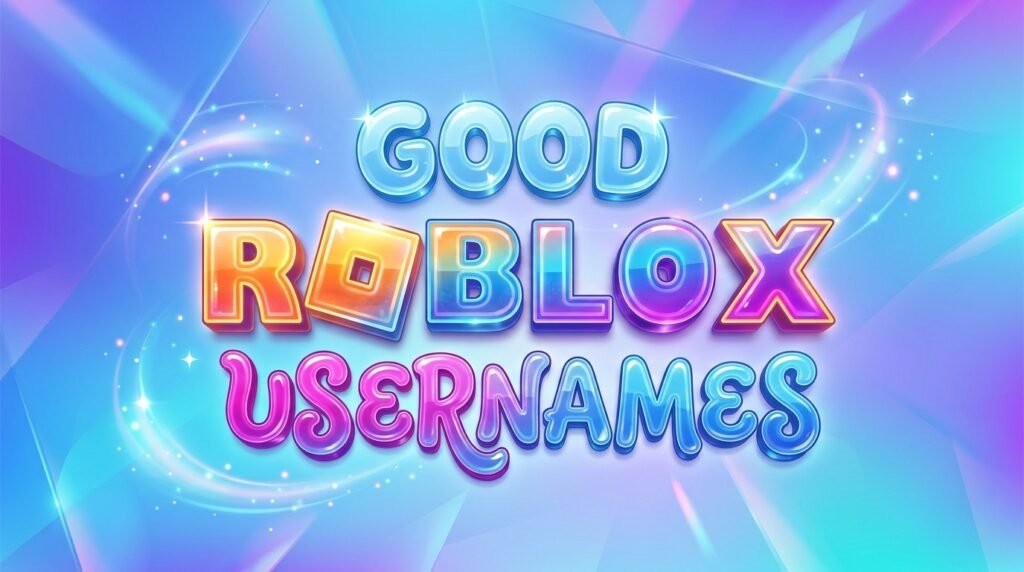 Good Roblox usernames