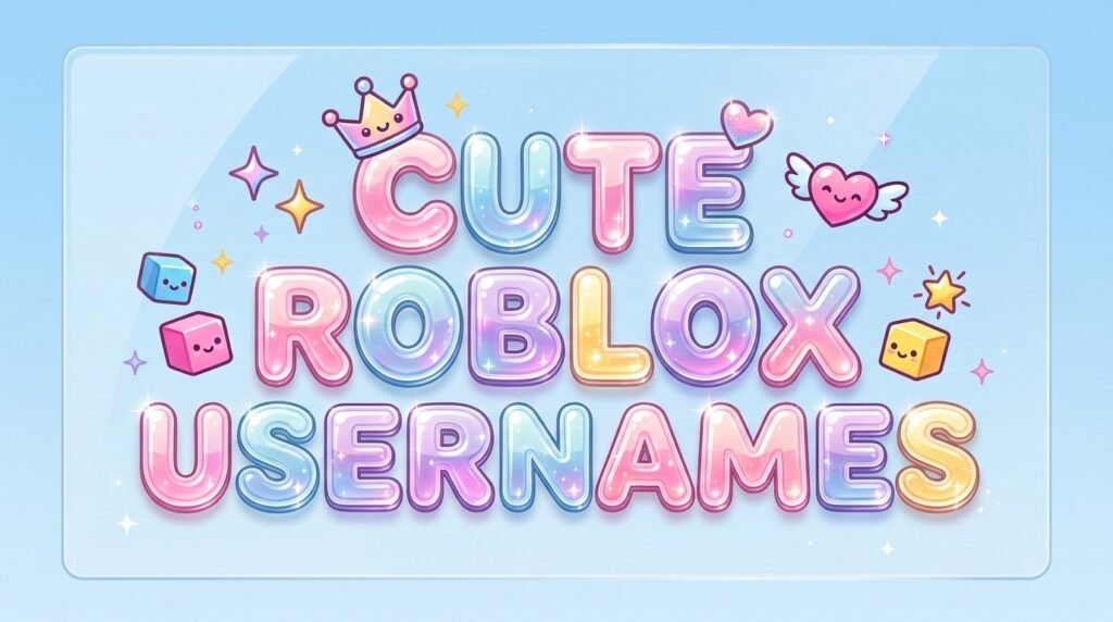 Cute Roblox usernames
