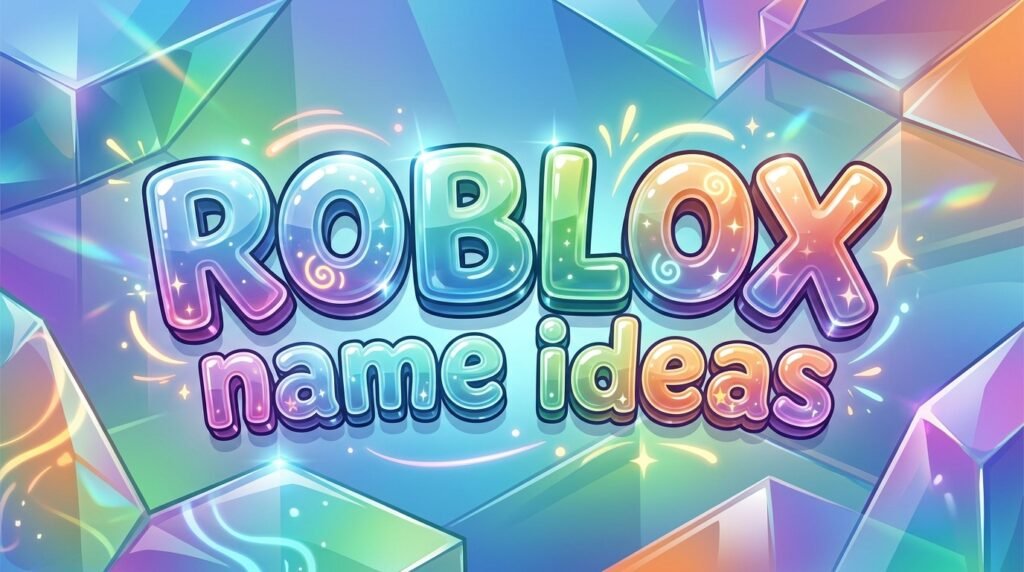 Roblox name ideas