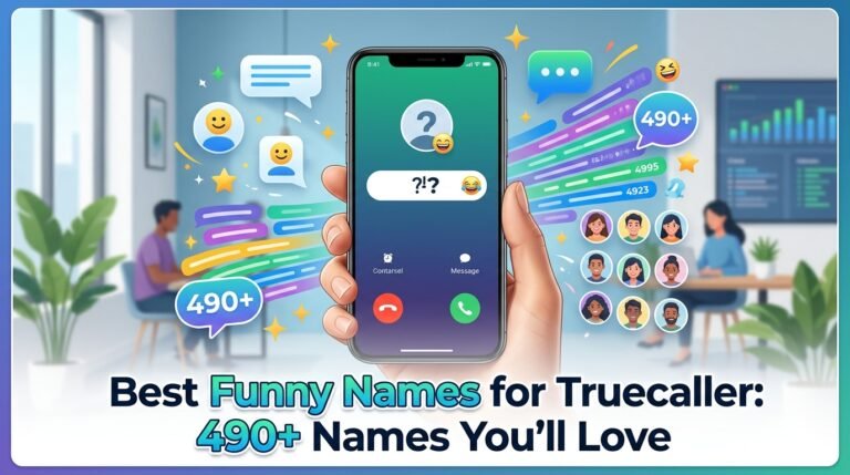 Best Funny Names for Truecaller: 490+ Names You’ll Love