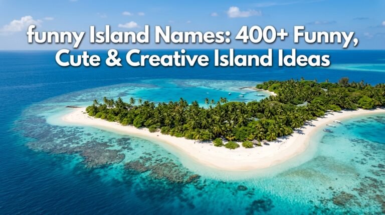 funny Island Names: 400+ Funny, Cute & Creative Island Ideas