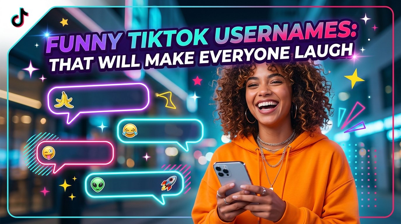 Funny TikTok Usernames: That Will Make Everyone Laugh