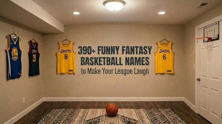 390+ Funny Fantasy Basketball Names to Make Your League Laugh
