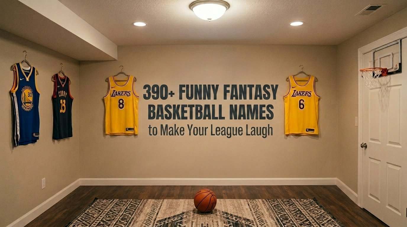 390+ Funny Fantasy Basketball Names to Make Your League Laugh