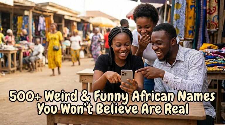 500+ Weird and Funny African Names You Won't Believe Are Real
