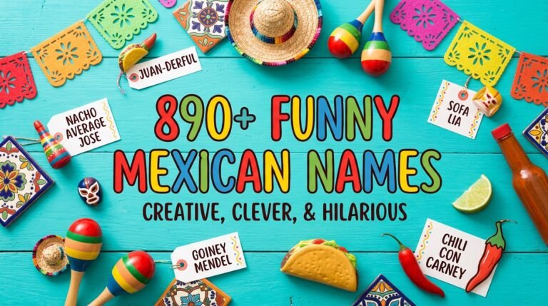 890+ Funny Mexican Names That Are Creative, Clever, and Hilarious