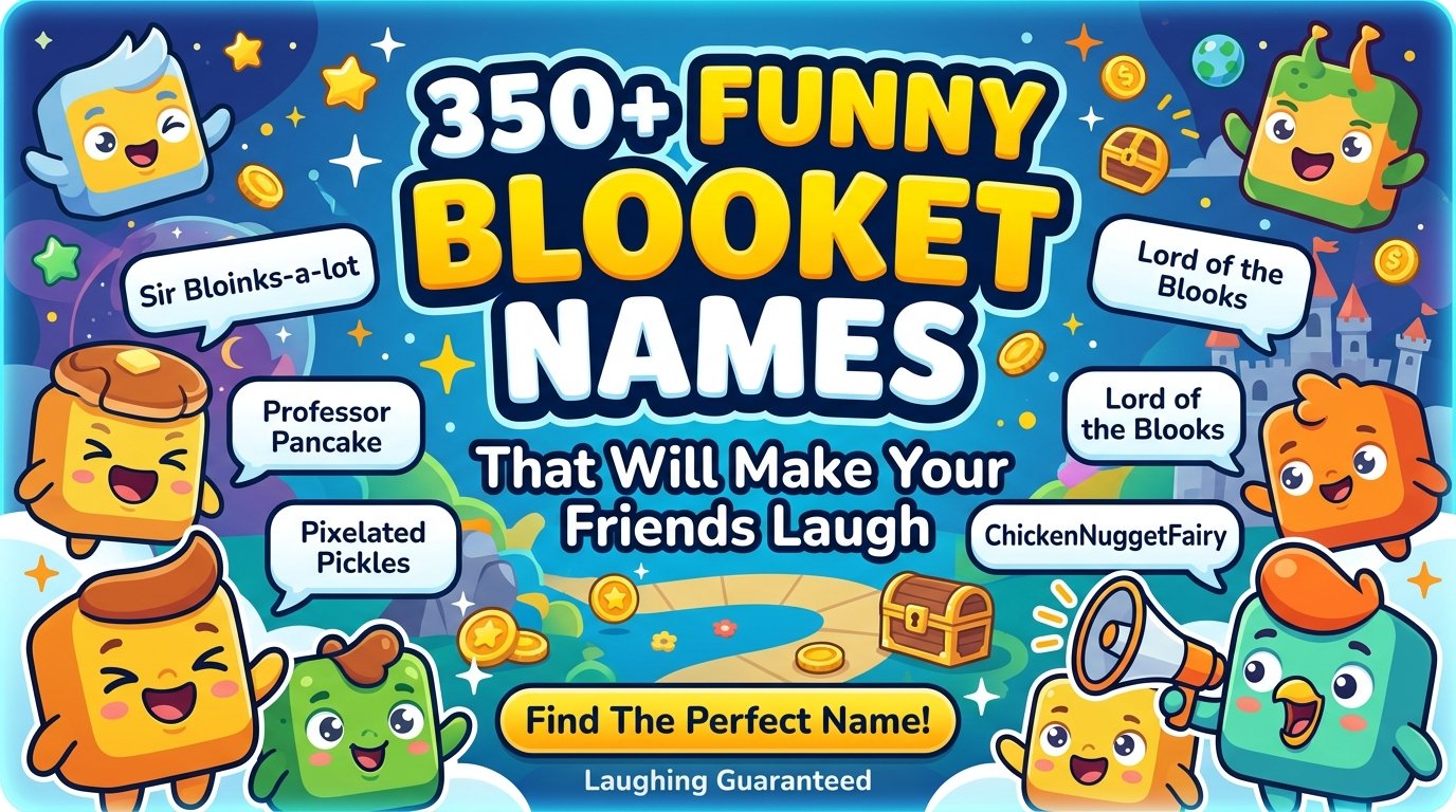 350+ Funny Blooket Names That Will Make Your Friends Laugh