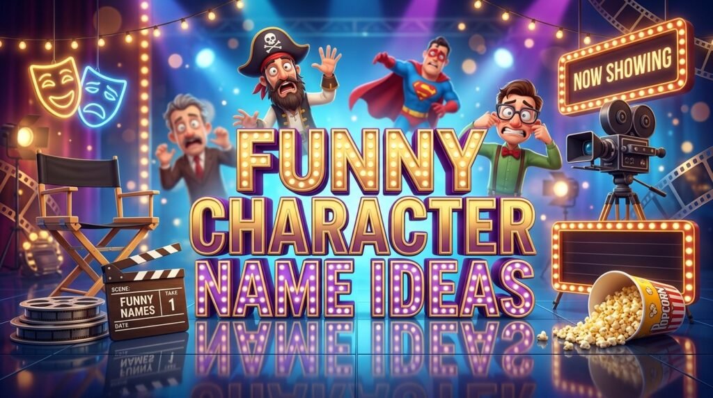 Funny character name ideas