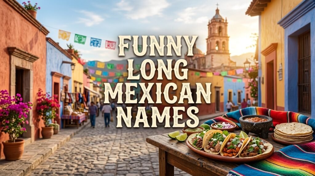 Funny long Mexican names