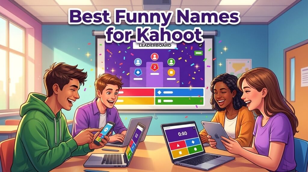 Best funny names for Kahoot
