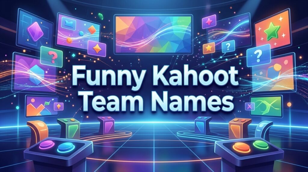 Funny Kahoot team names