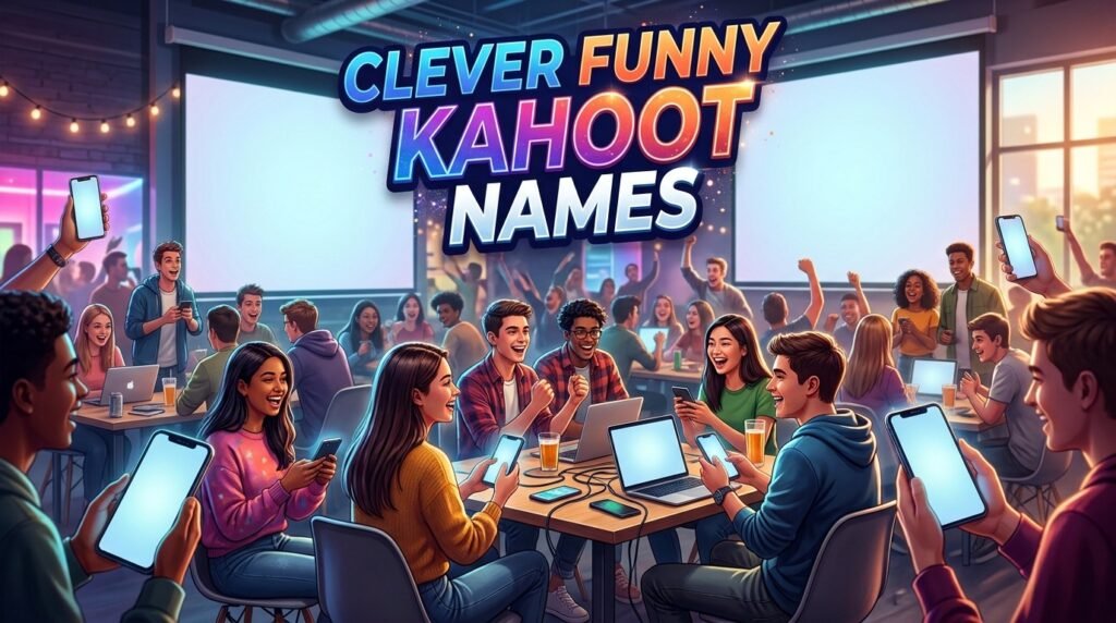 Clever funny Kahoot names