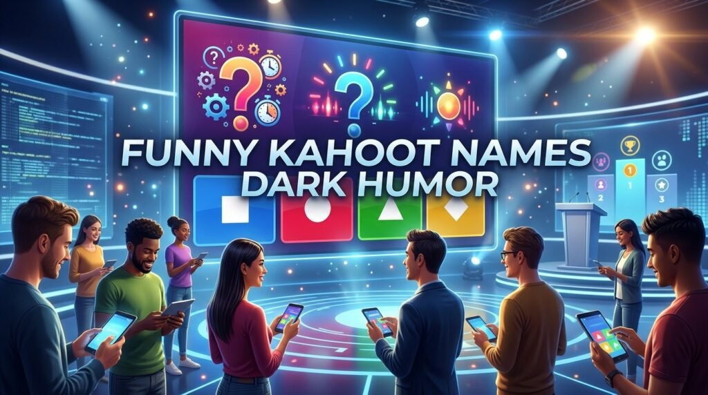 Funny Kahoot names dark humor