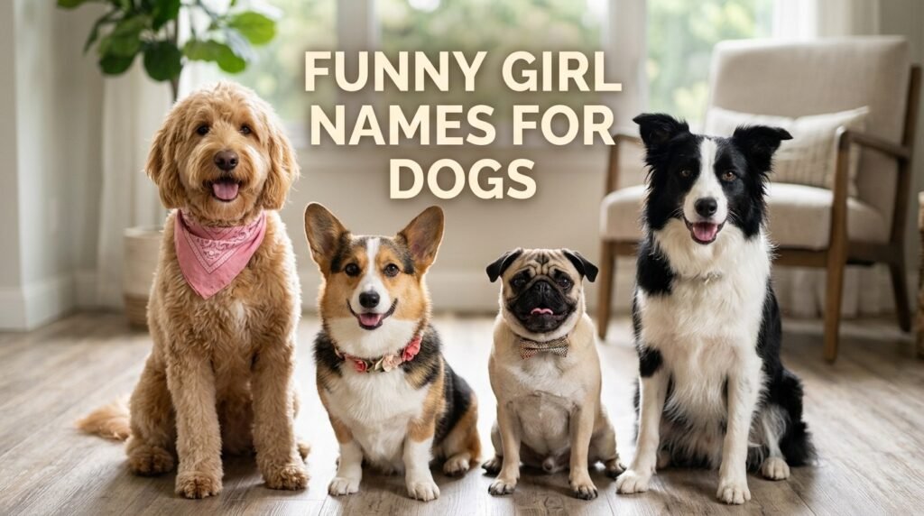 Funny girl names for dogs
