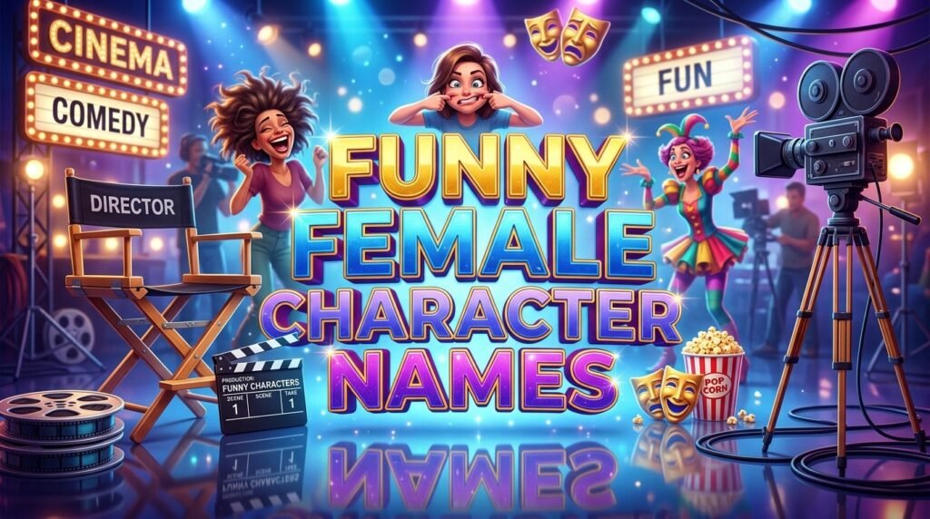 Funny female character names