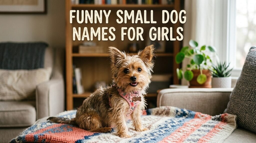 Funny small dog names girl
