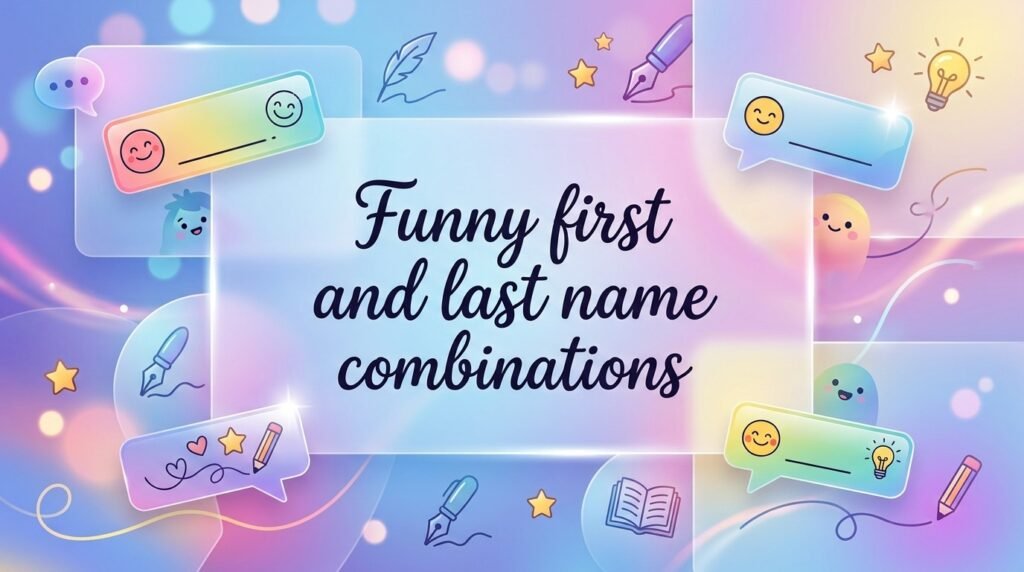 Funny first and last name combinations