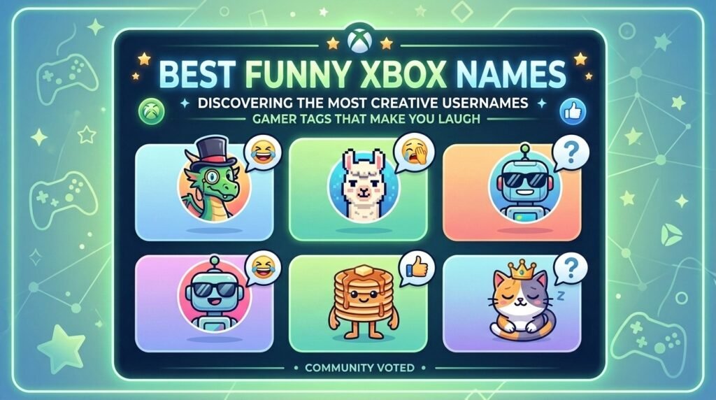 Best funny Xbox names