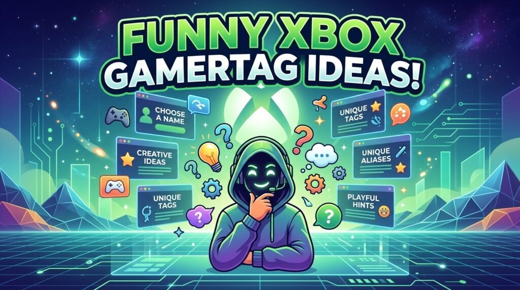 Funny Xbox names gamertags