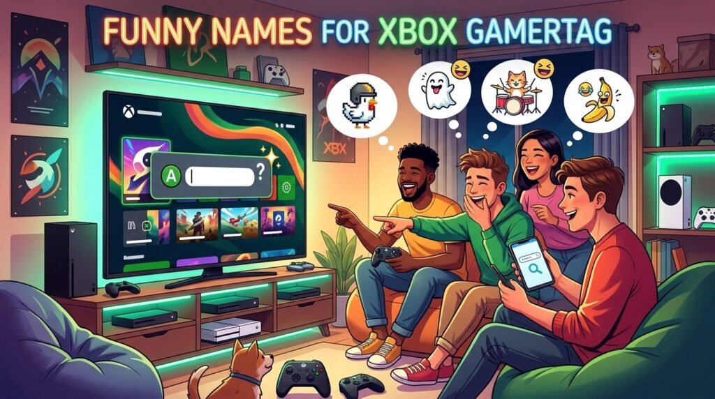 Funny names for Xbox gamertag
