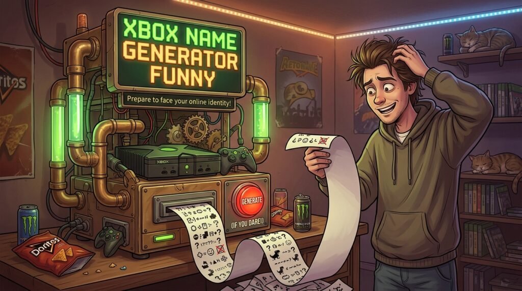 Xbox name generator funny
