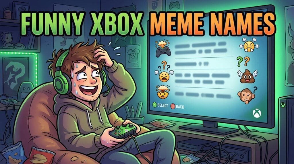 Funny meme names for Xbox
