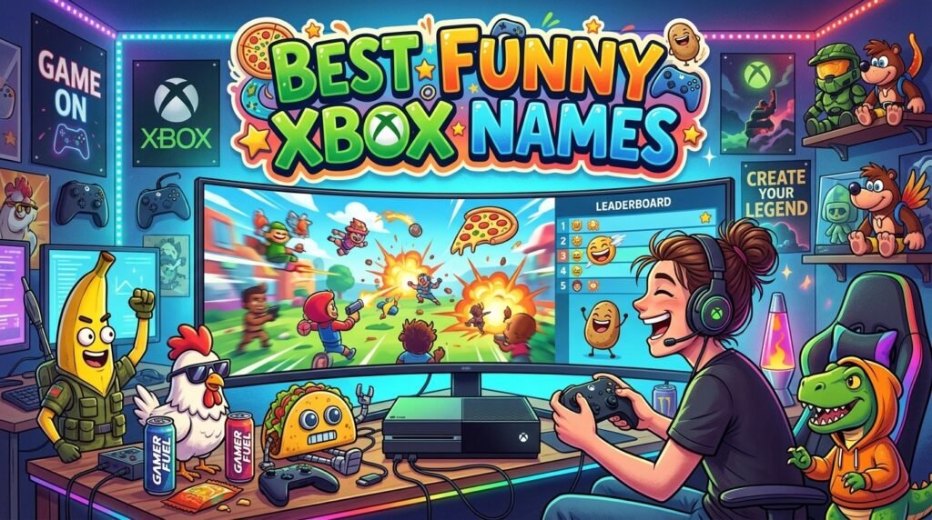 Best funny Xbox names