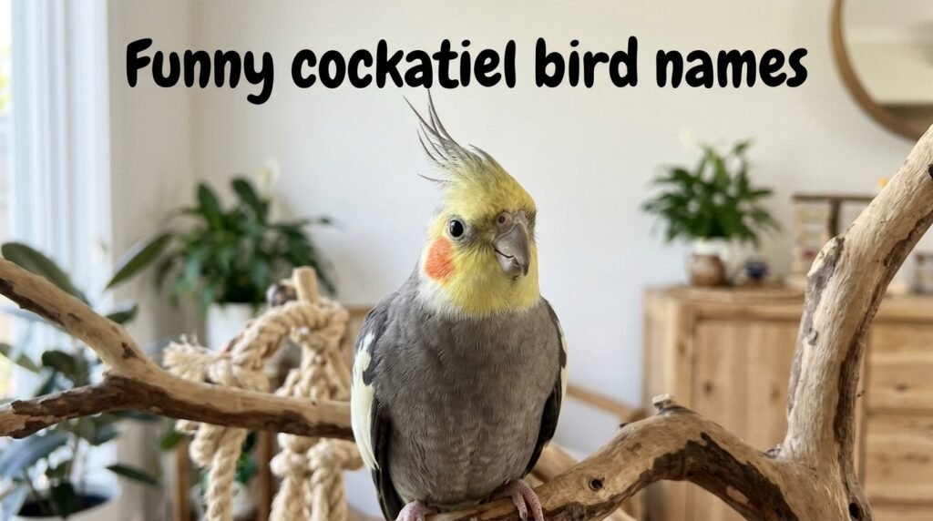 Funny cockatiel bird names