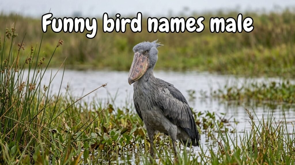 Funny bird names male