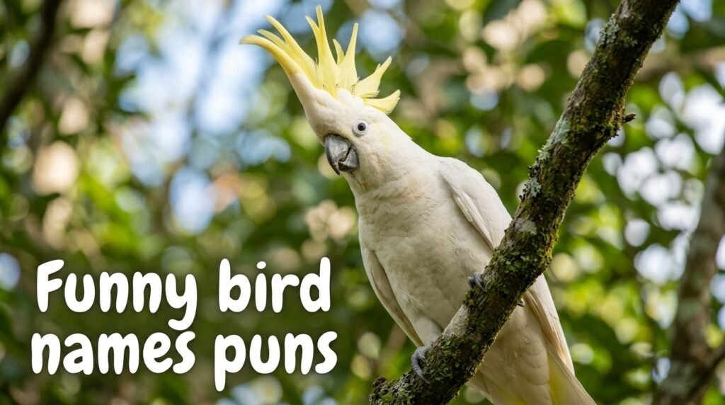 Funny bird names puns