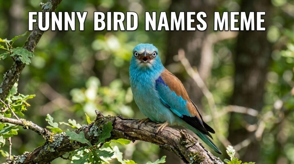 Funny bird names meme
