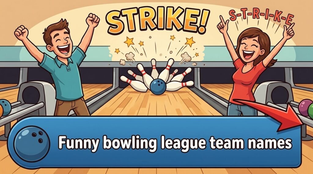 Funny bowling league team names