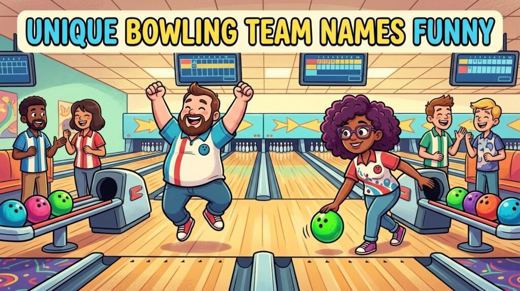 Unique bowling team names funny