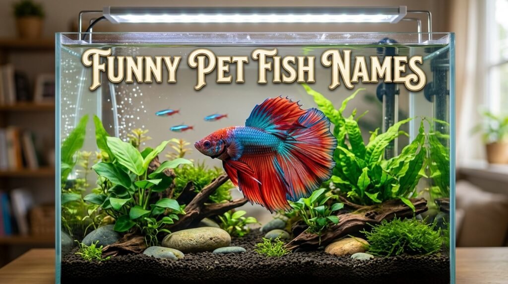 Funny pet fish names